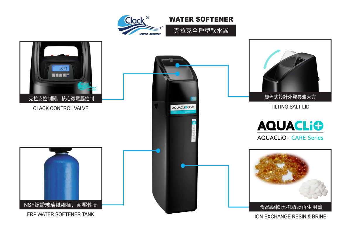克拉克智慧高效軟水系統